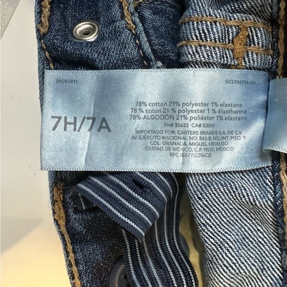 Oshkosh B’gosh boys jeans size 7H/7A - Picture 7 of 9